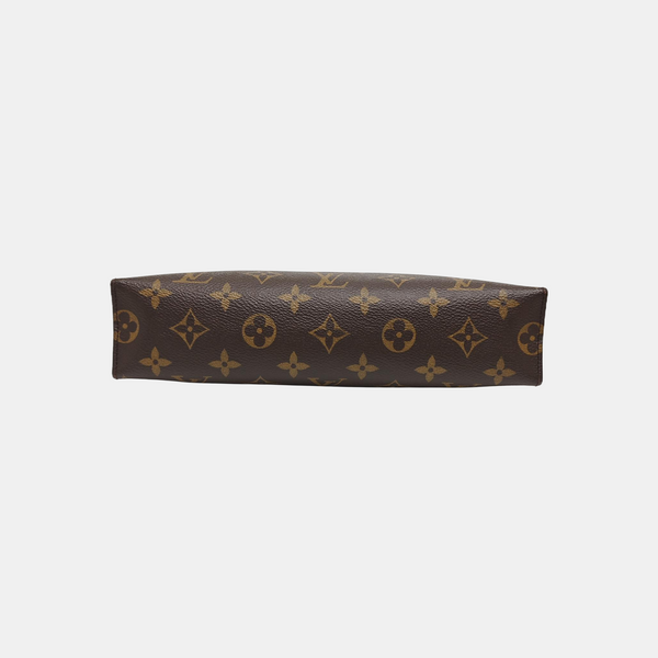 TOILET POCKET 26 Monogram Coated Canvas Brown