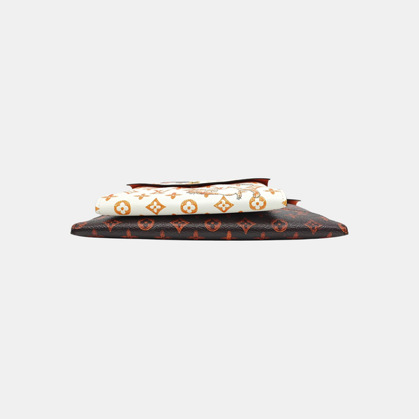 KIRIGAMI Monogram Coated Canvas Black