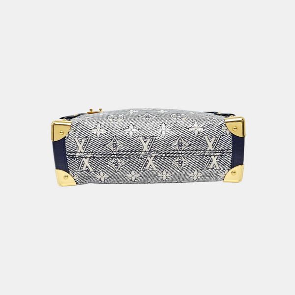 SIDE TRUNK Monogram Denim Blue