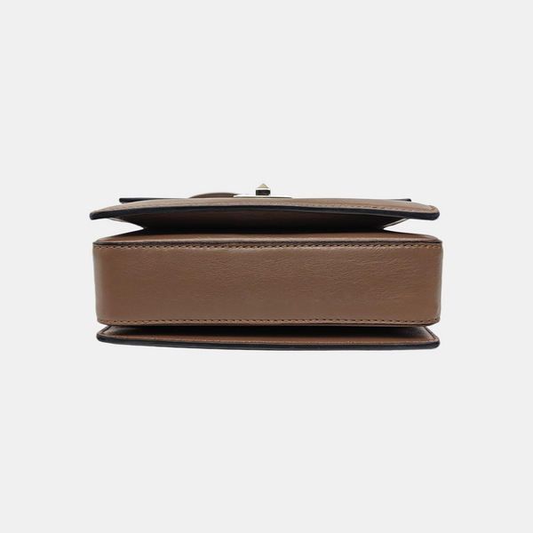 Calfskin Shoulder Bag Gray