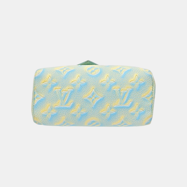 SPEEDY Nano Monogram Calfskin Green