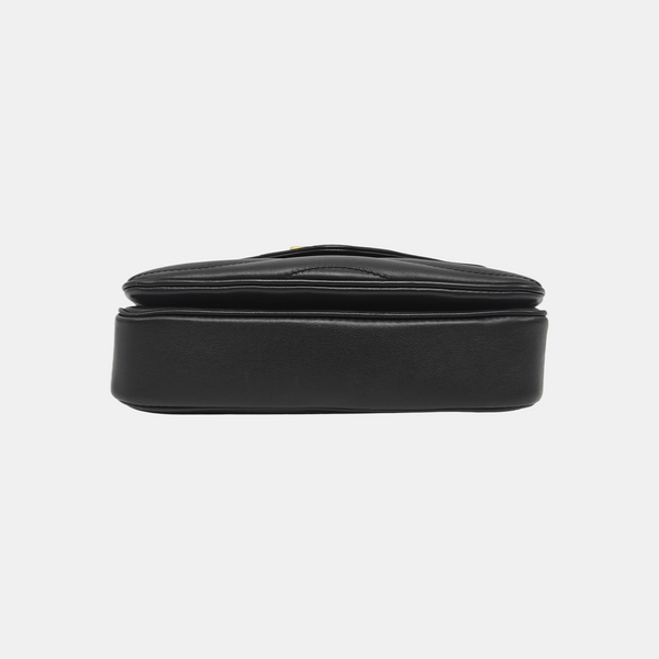 NEW WAVE PM Quilted Calfskin Black
