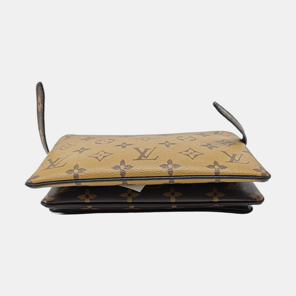 LV3 Monogram Coated Canvas Brown