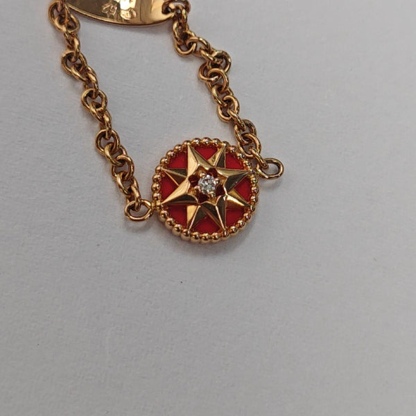 Rose Des Vents 18k Gold Rose Gold Ring EU 52