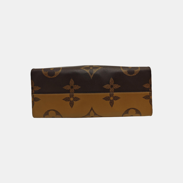ONTHEGO GM Monogram Coated Canvas Brown