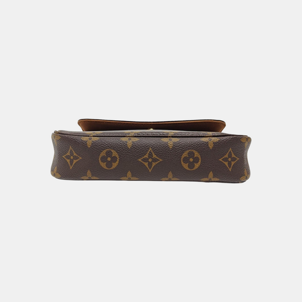 IVY Monogram Coated Canvas Brown