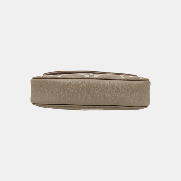 IVY Monogram Calfskin Gray