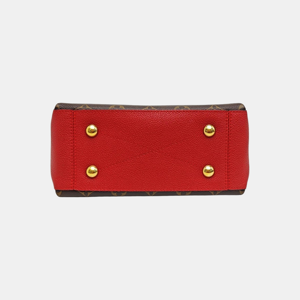 SURENE BB Monogram Coated Canvas Brown
