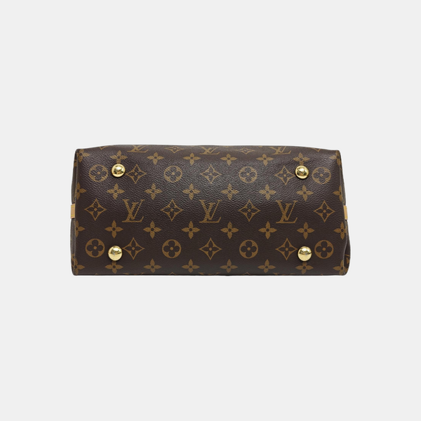 CARRYALL PM Monogram Coated Canvas Brown