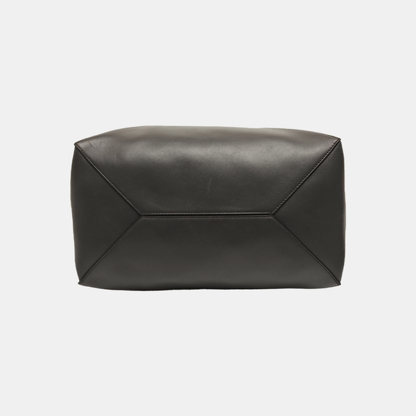 Puzzle Fold Large Calfskin Gray