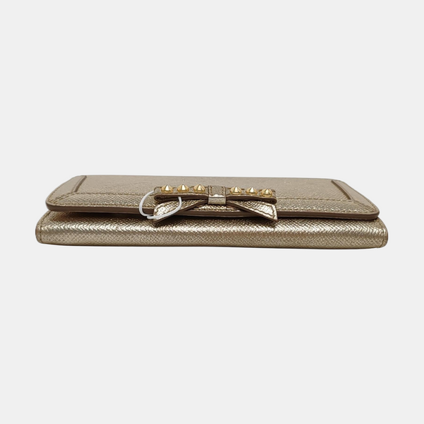 Calfskin Wallet Beige