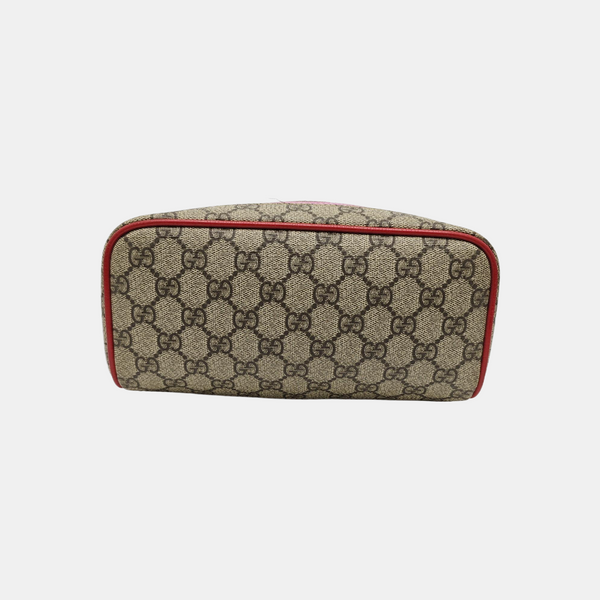 Monogram Coated Canvas Backpack Beige
