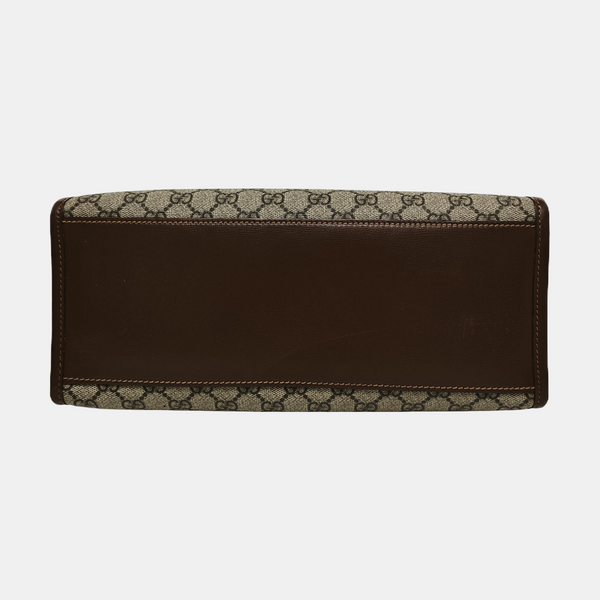 Retro Small Monogram Coated Canvas Brown