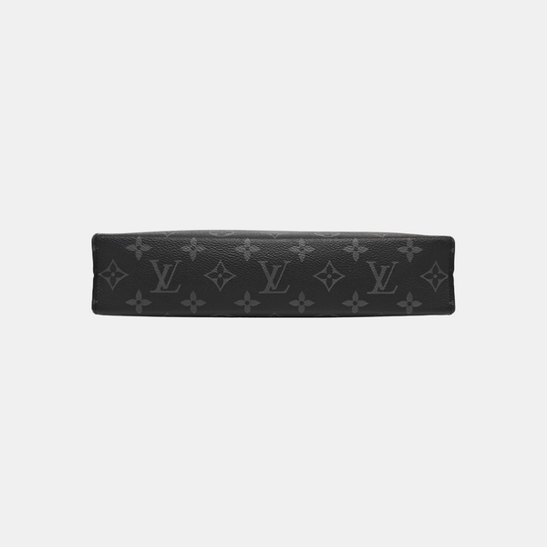 Pochette Voyag MM Monogram Coated Canvas Black
