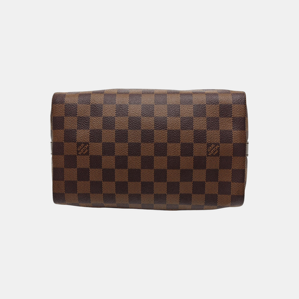 SPEEDY 25 Damier Ebene Coated Canvas Brown
