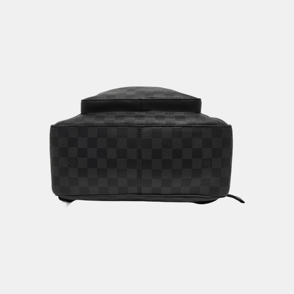 JOSH Damier Graphite Coated Canvas Gray