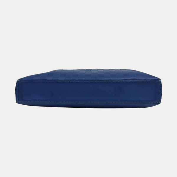 PORTE-DOCUMENTS Damier Calfskin Blue