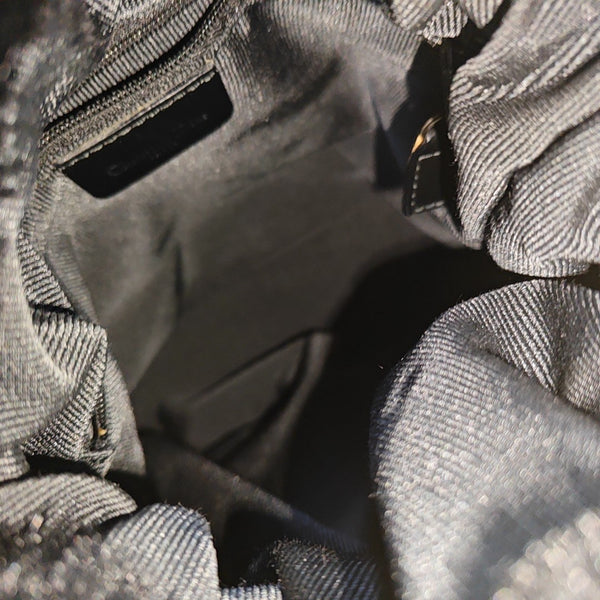 Quilted Canvas Black