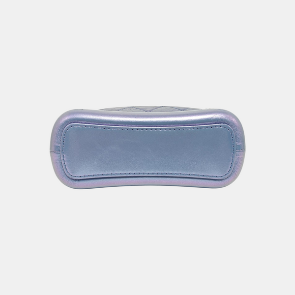 GABRIELLE Small Quilted Calfskin Metallic