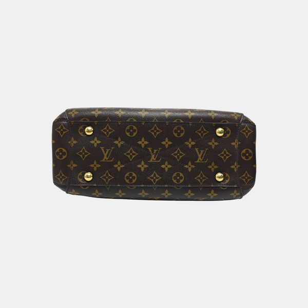 MONTAIGNE Monogram Coated Canvas Brown