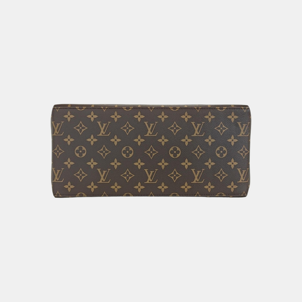 PALAIS GM Monogram Coated Canvas Brown