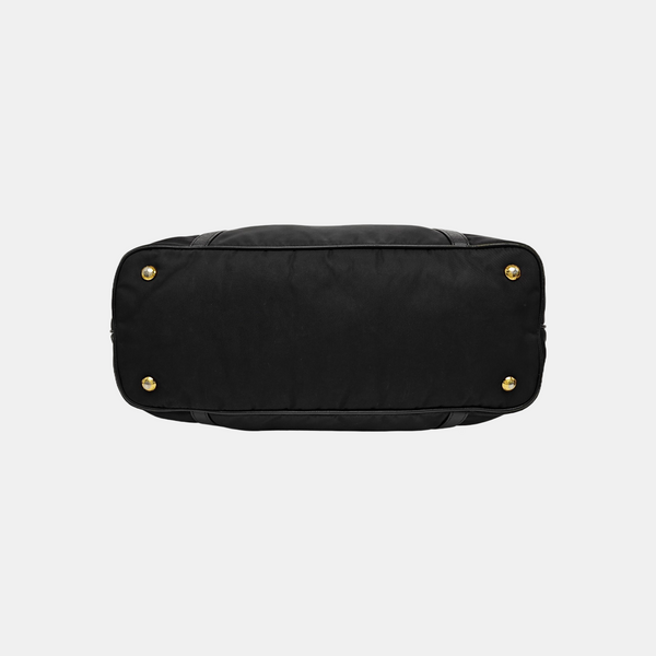 Nylon Tote Bag Black