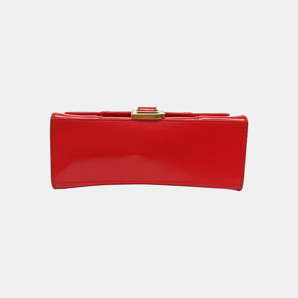 Hourglass XS Piel de ternera Rojo
