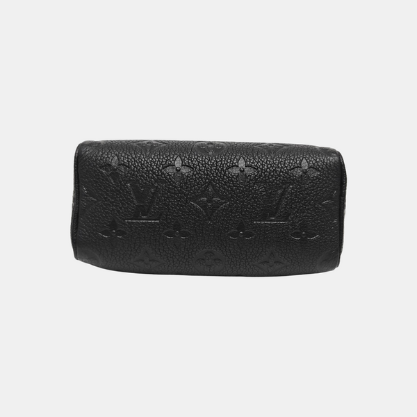 SPEEDY Nano Monogram Calfskin Black