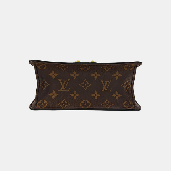 WYNWOOD Monogram Patent Leather Black