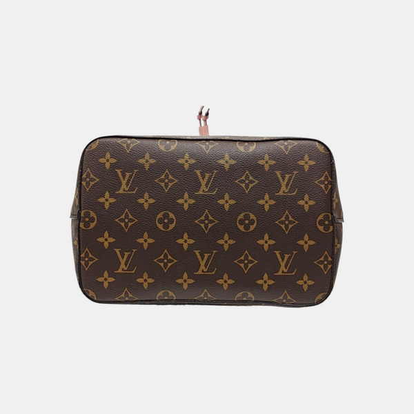 NÉONOÉ MM Monogram Coated Canvas Brown