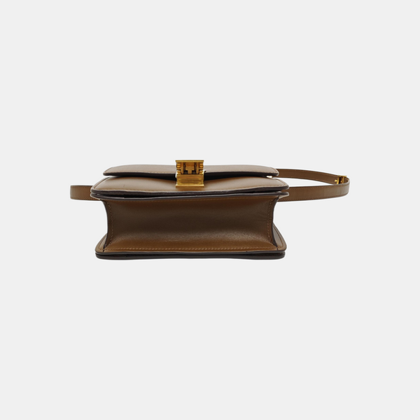 CLASSIC BOX Mini Calfskin Brown