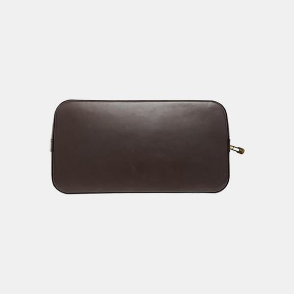 ALMA PM Damier Ebene Coated Canvas Brown