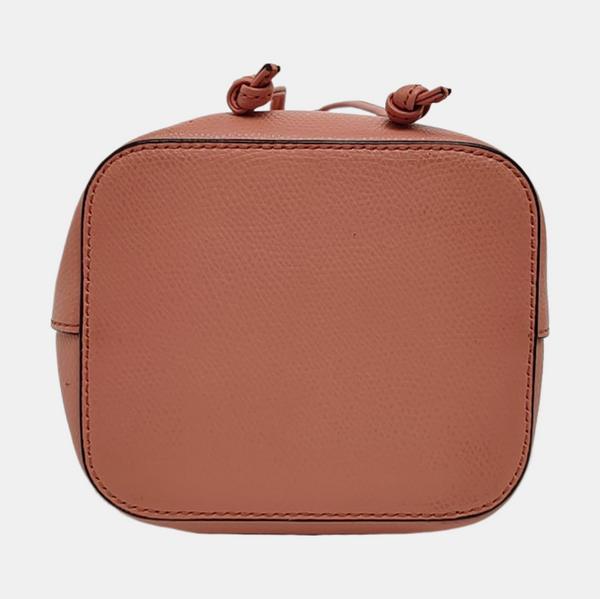 Authenticated pre-owned Mon Tresor Mini Calfskin Pink - Bucket Bag at Looply