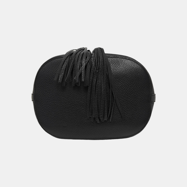 Calfskin Bucket Bag Black