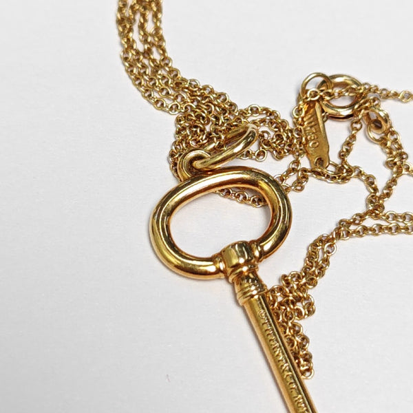 Tiffany Keys 18k Gold Necklace