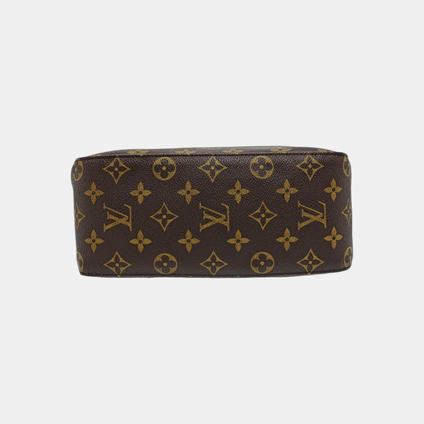 LOOPING MM Monogram Coated Canvas Brown
