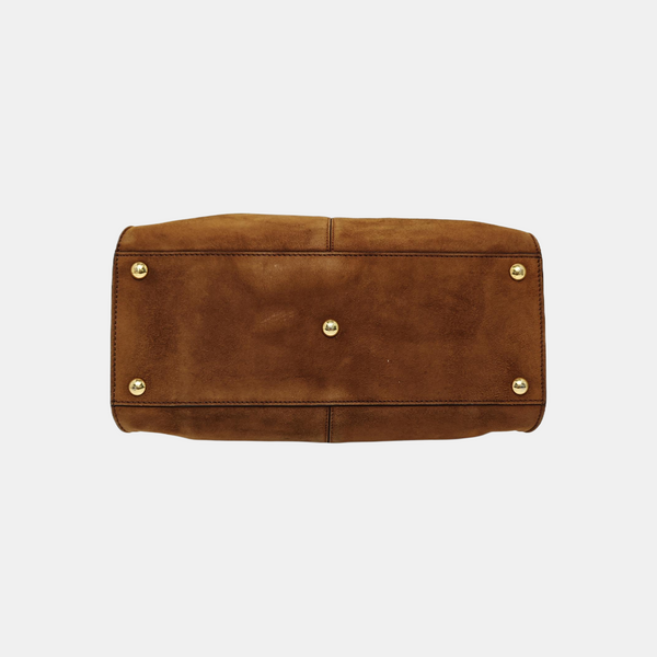 Peekaboo Essential Medium Suede Brown