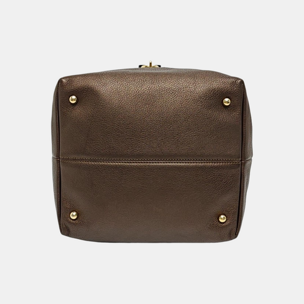 Calle Calfskin Brown