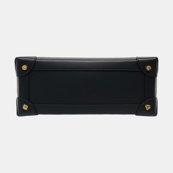 Calfskin Shoulder Bag Black