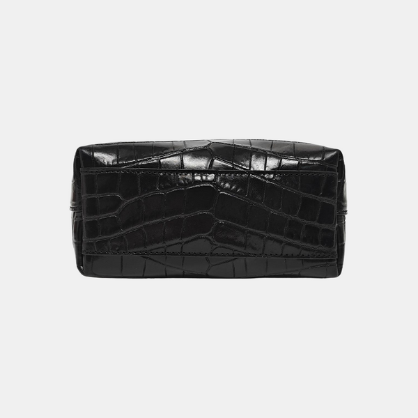 Calfskin Shoulder Bag Black
