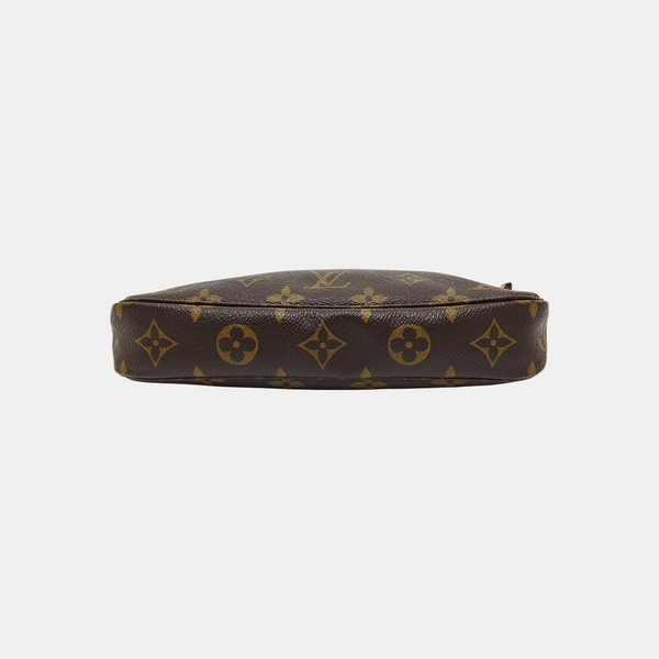 ACCESSOIRES Monogram Coated Canvas Brown