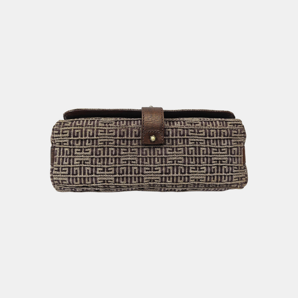 Canvas Shoulder Bag Brown