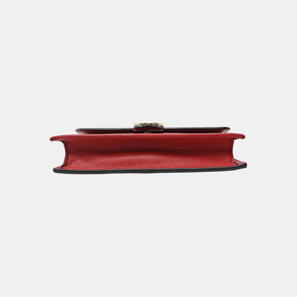 Calfskin Shoulder Bag Red