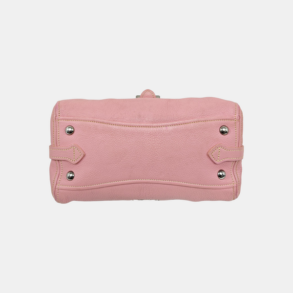 Calfskin Shoulder Bag Pink