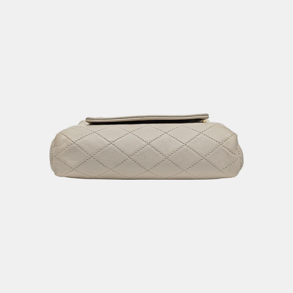 NOLITA Mini Quilted Lambskin Beige