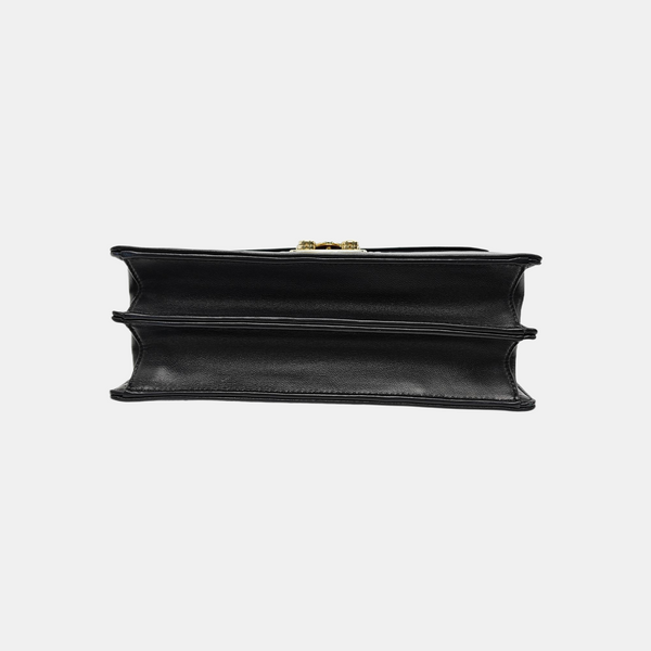 Matelassé Lambskin Black