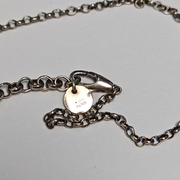 Blind For Love 925 Sterling Silver Necklace