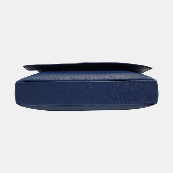 Calfskin Shoulder Bag Blue