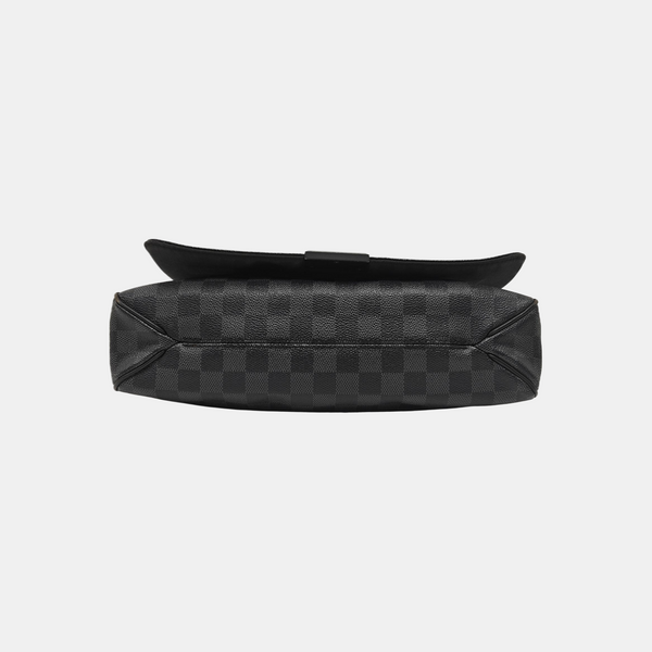 DISTRICT MM Damier Graphite Coated Canvas Gray