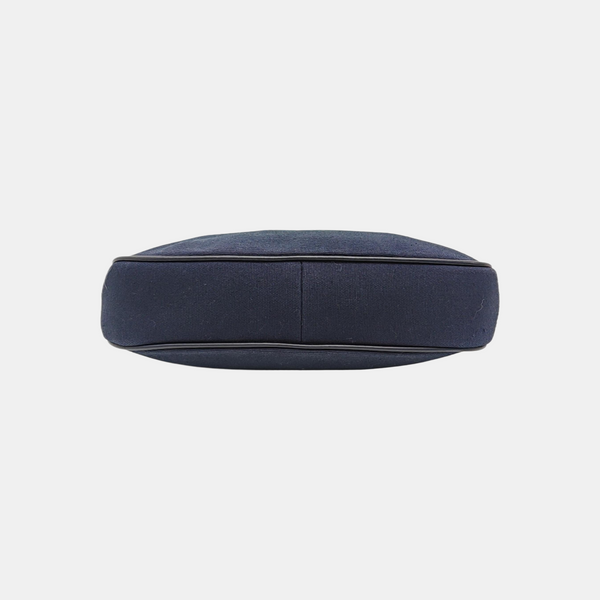 Canvas Top Handle Bag Blue
